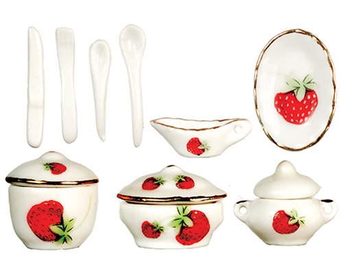 Strawberry Dinnerware Set, 12 pc.